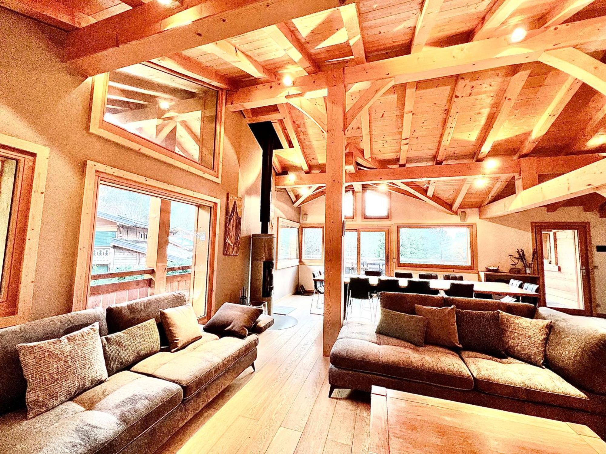 Chalet Isabelle Mountain Lodge 5 Star 5 Bedroom En Suite Sauna Jacuzzi Chamonix Kültér fotó