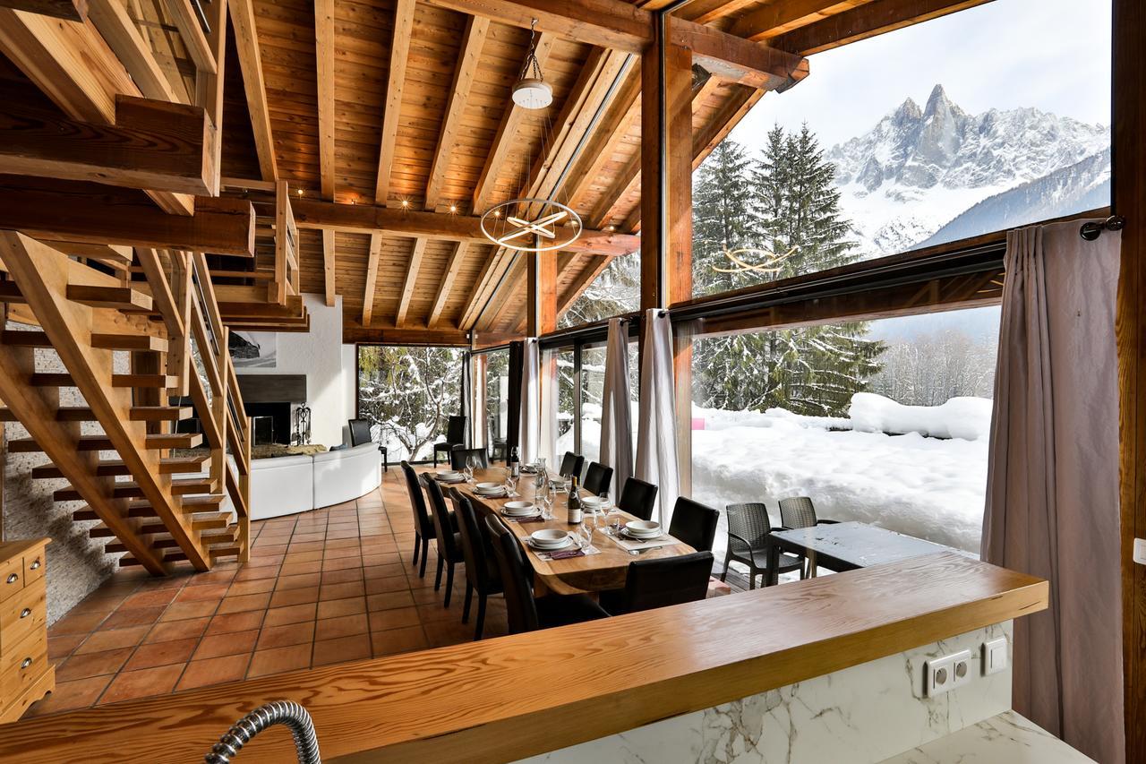 Chalet Isabelle Mountain Lodge 5 Star 5 Bedroom En Suite Sauna Jacuzzi Chamonix Kültér fotó